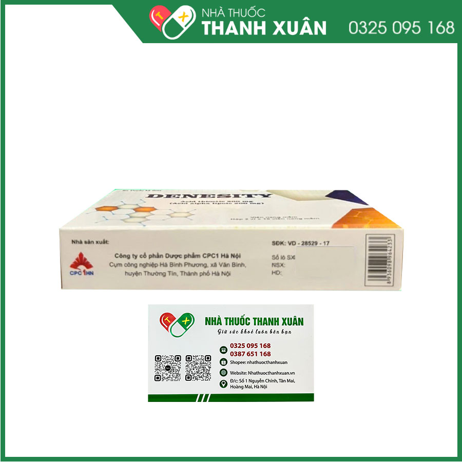 Denesity thuốc điều trị viêm đa dây thần kinh do đái tháo đường